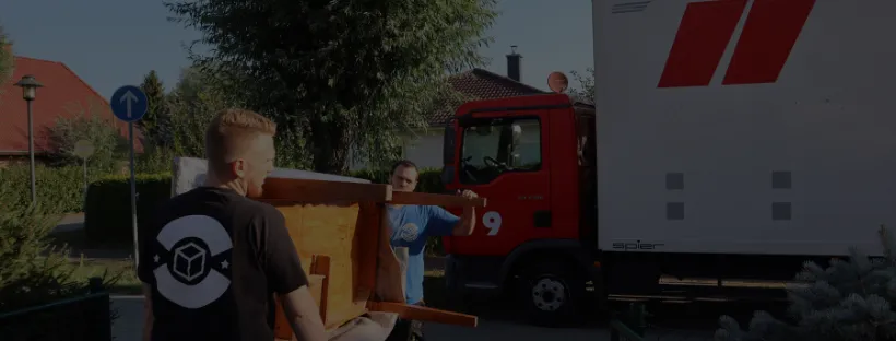 Umzug LKW Hintergrund